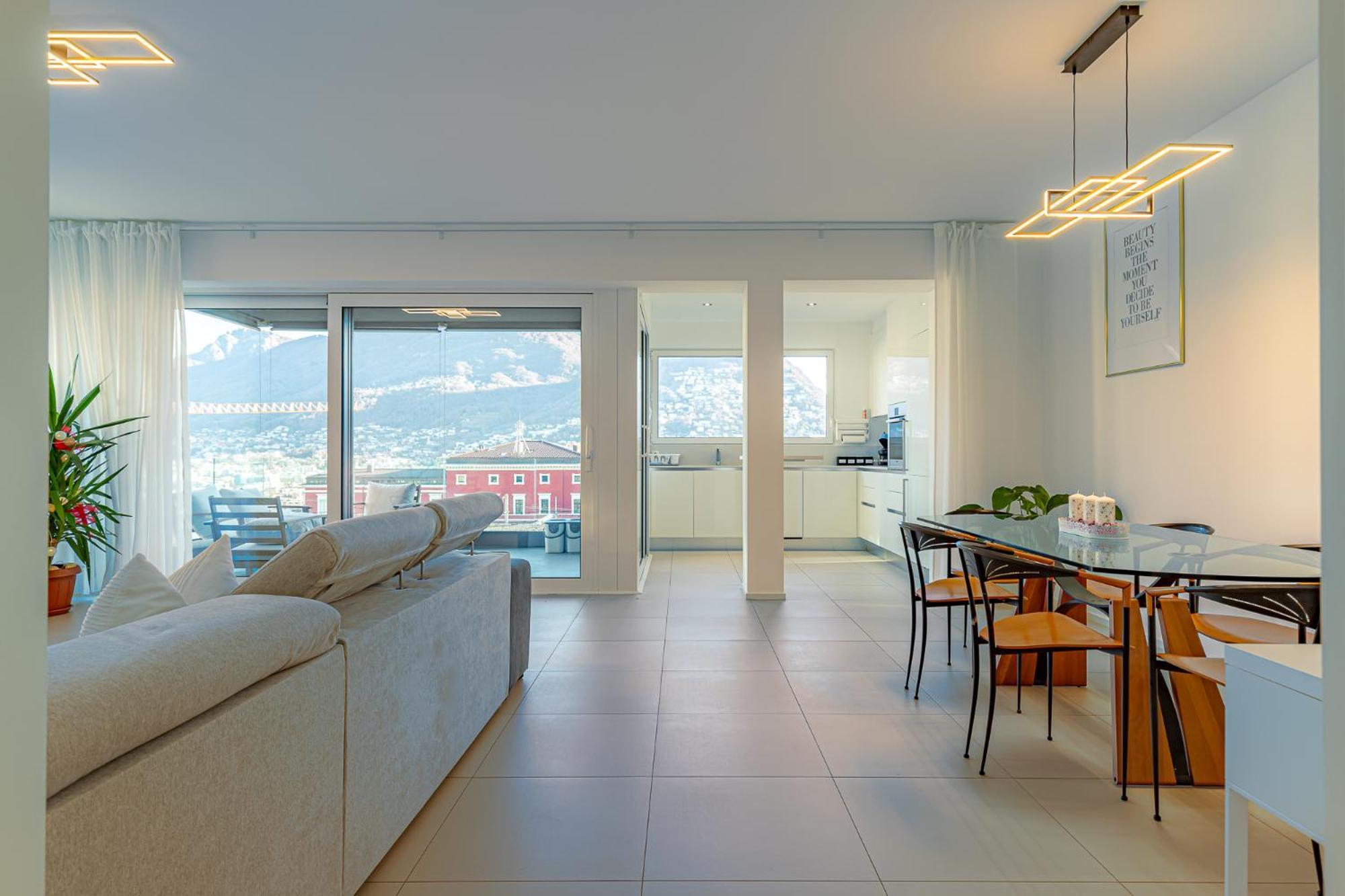 Imperial Of Lugano 3 With A Lake View Behind The Station And 10 Min From The Lake Of Lugano Exterior foto